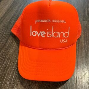 Peacock Orignial LoveIsland USA Orange Cap